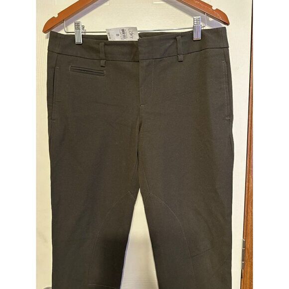 NWT Ann Taylor Loft Marisa Brown Pants Size 8 - Picture 2 of 11